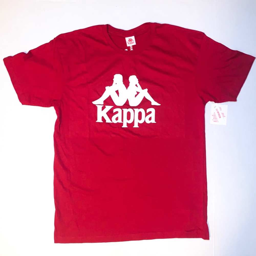 Kappa red short sleeve shirt